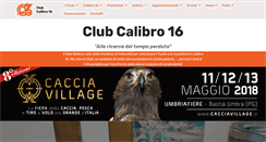 Desktop Screenshot of calibro16.it
